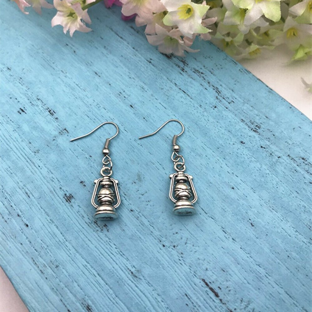 Lantern Silver Earrings